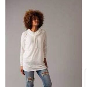 Agnes & Dora raglan cowl neck tunic